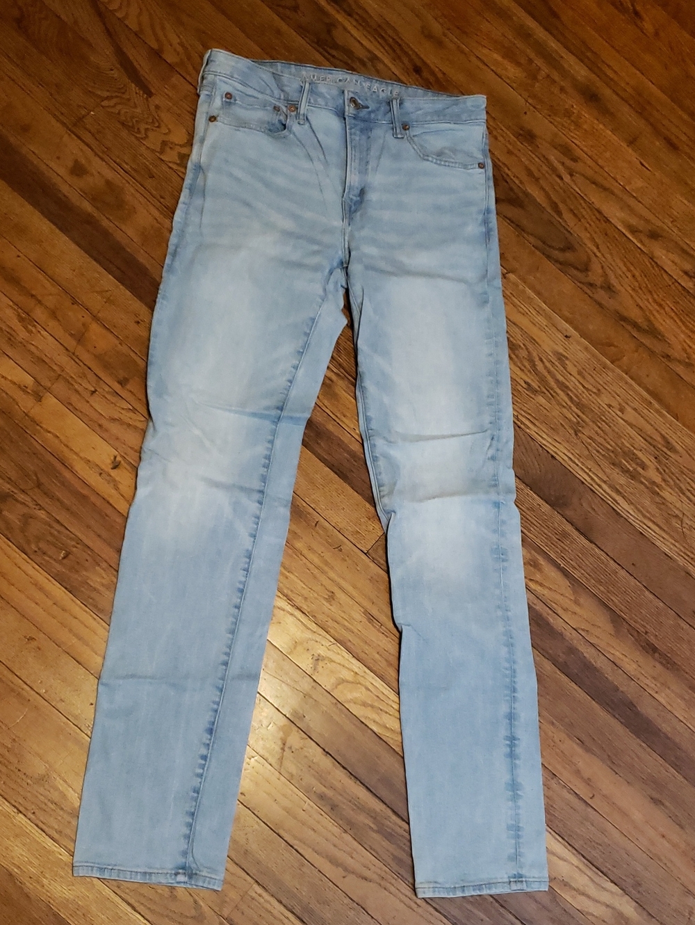 Light Blue Men's Slim Fit Jeans